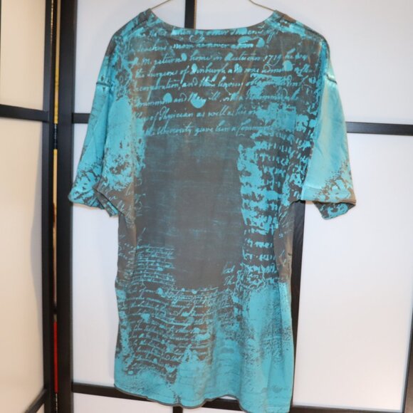 Affliction Style V-Neck T-Shirt – "No Reward Without Effort" Graphic Y2K Street - Picture 2 of 6